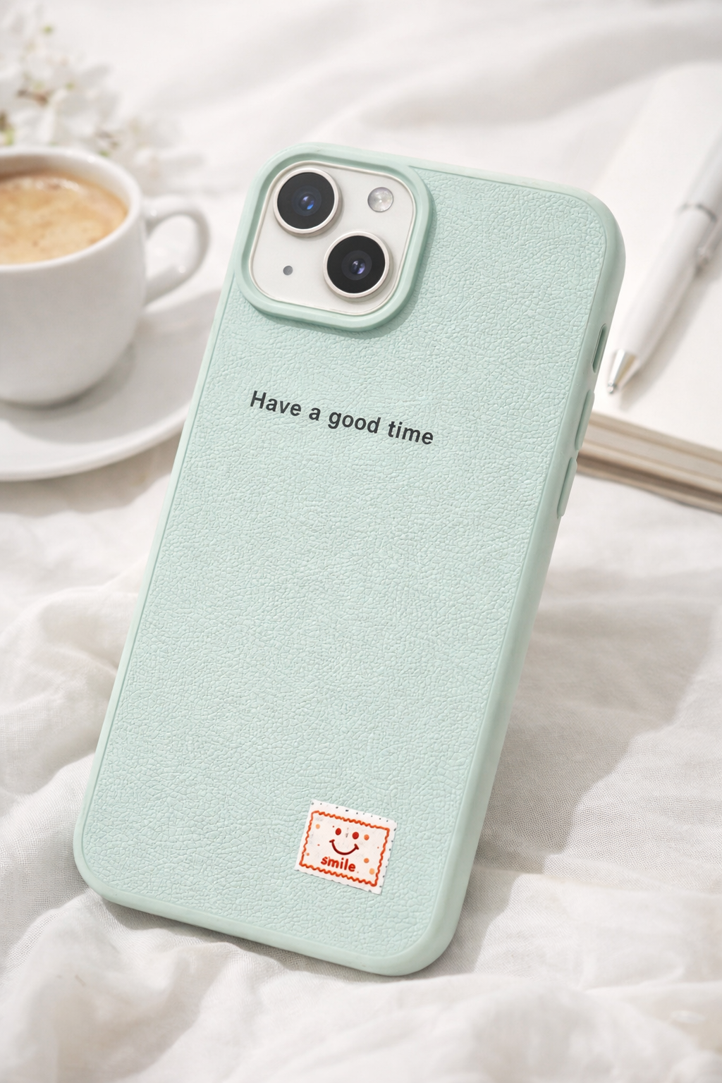 Coque IPhone Minimaliste - Motif "Have a good time"