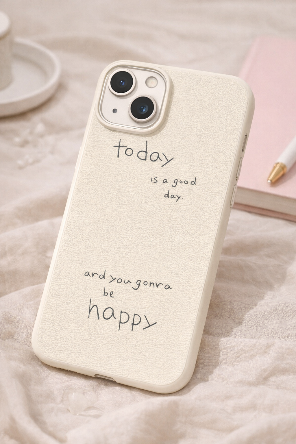 Coque iPhone Minimaliste - “Today is a good day”