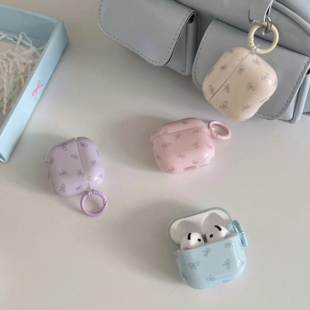 Coque AirPods - Motif Nœuds